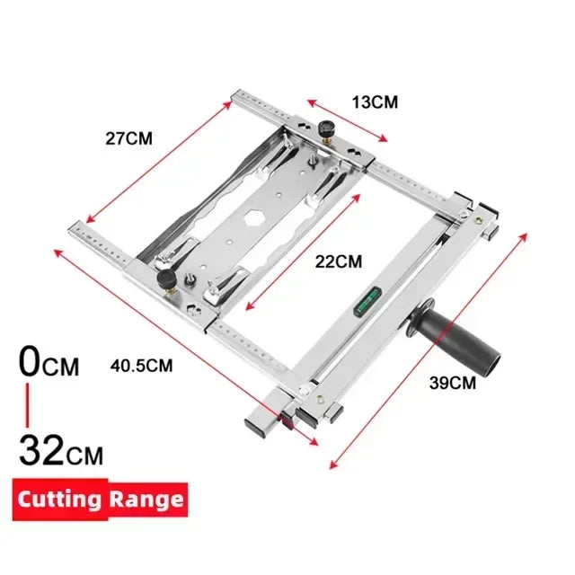Electricity Circular Saw Trimmer Machine Guide Positioning Cutting Board Tools Woodworking Router Machine Multifunction Tools