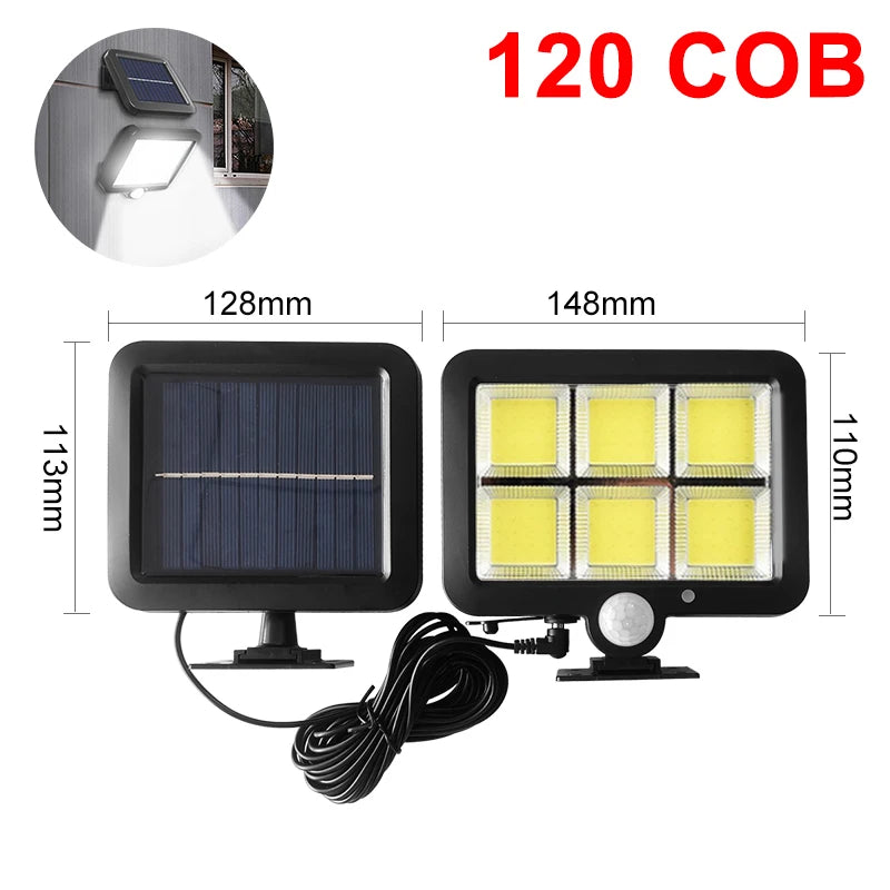 KDULIT Solar Garden Lights Outdoor Solar Clip Light Waterproof Motion Sensor Camping Lamp Fence Street Landscape Wall Decoration
