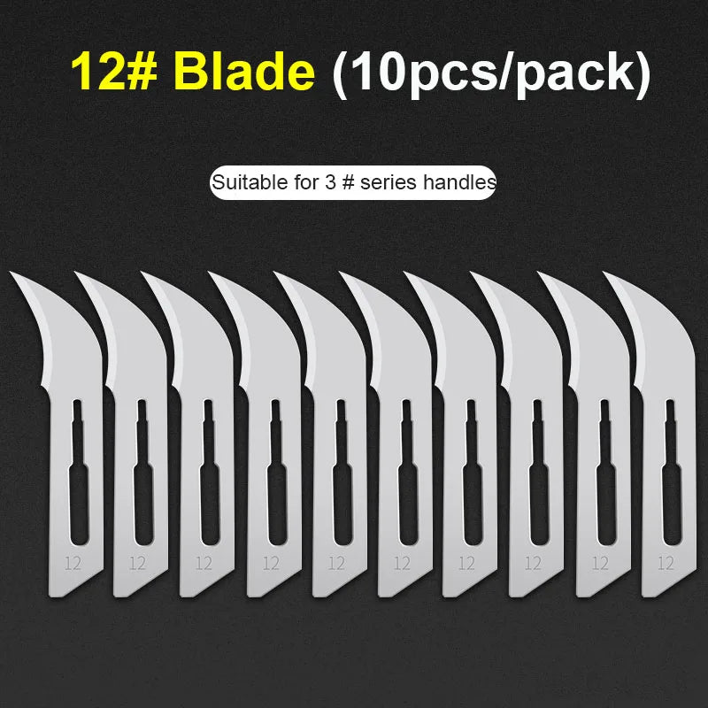 Qianli TX01 Carbon Fiber Scalpel Knife Kit Mobile Motherboard Glue Cutting CPU IC Chip Removal Mobile Phone Repair Hand Tools