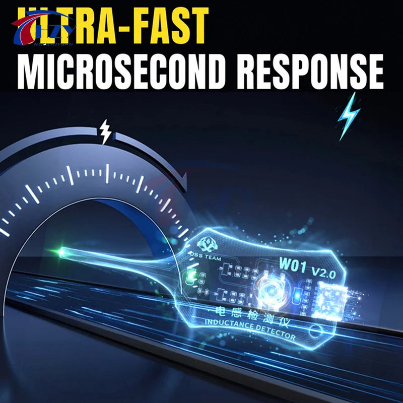 OSS W01 V2.0 Inductance tester quickly locate the fault point for testing the quality of inductors on electronic motherboards
