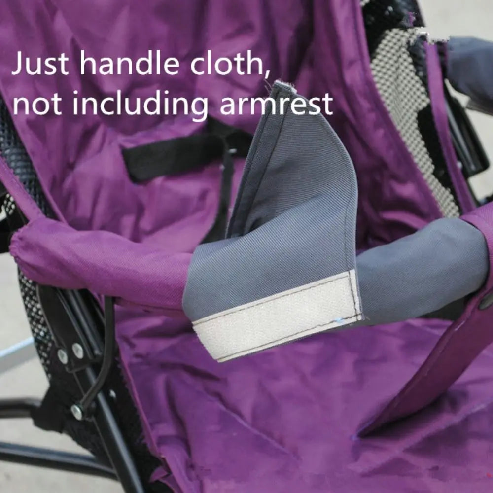Oxford Cloth Pram Stroller Accessories Washable Change Gloves Armrest Covers Handle Protect Armrest from Dirty