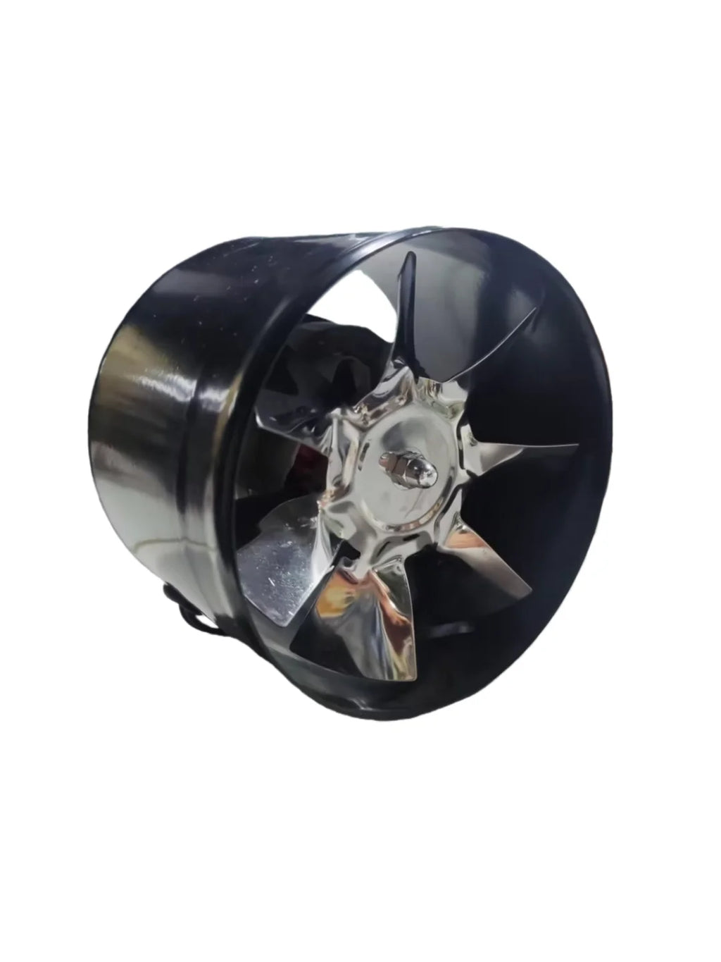 HOMEFISH 4'' 6'' 8'' Metal Pipe Exhaust Fan Mini Extractor Duct Fan For Bathroom Toilet Wall Ventilation
