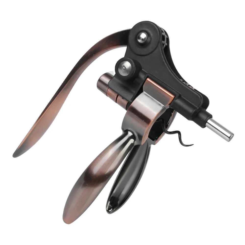 Bar Lever Corkscrew Zinc Alloy Barware Rabbit-Shaped Wine Opener Bottle Opener