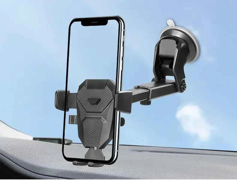 Universal Suction Cup Car Phone Holder Mount Stand for iPhone Samsung Xiaomi Huawei - Mobile Phone Sucker Support Bracket