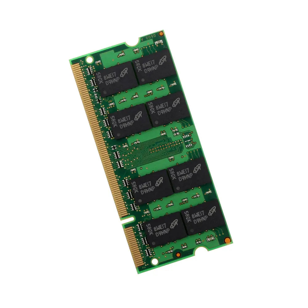 Crucial Memoria Laptop RAM DDR2 2GB 4GB (2x2GB) 667MHz 800MHz Memory SODIMM PC2-5300 PC2-6400 Non-ECC Unbuffered For Notebook