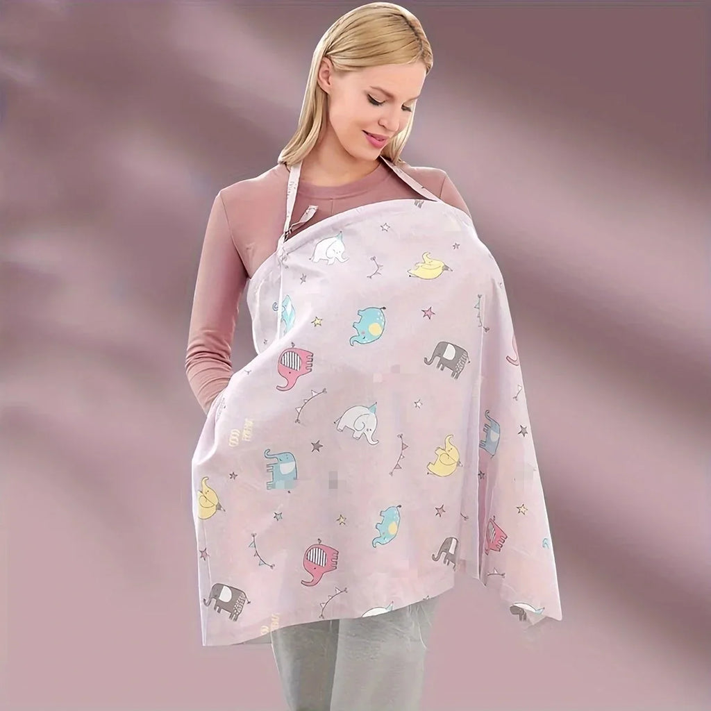 Lightweight Breathable Maternity Nursing Cover Scarf for Breastfeeding Stroller And Car Seat Cover Universal Fit Nursing Apron