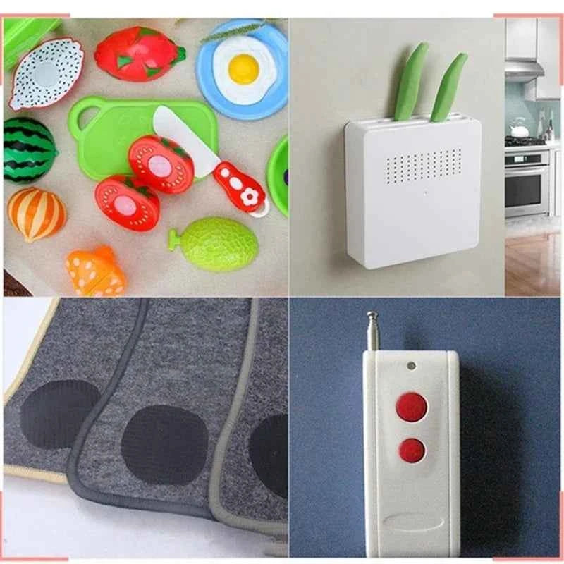 10 Pairs of Strong Anti-curling Carpet Tape Non-slip Stickers Carpet Gripper Self-adhesive Double-sided Stickers