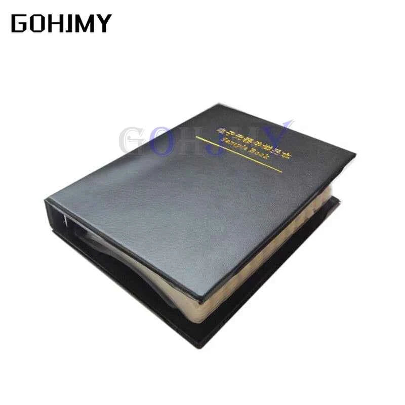 4250PCS 8500PCS 8850PCS 0201 0402 0603 0805 1206 GOHJMY Resistor Sample blank Book 1% SMD Assorted Kit 10K 100K 200K 1K 1R 100R