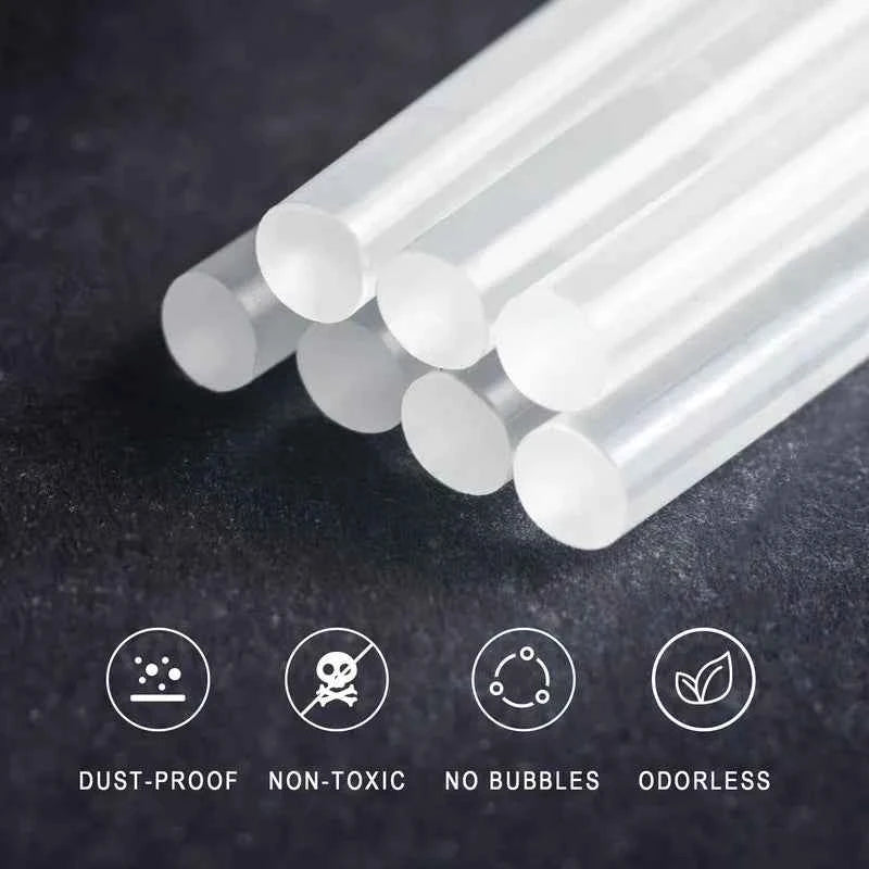 60pcs/120pcs Hot Melt Glue Sticks 7mm Hot Glue Sticks Rod for Craft Album Repair Tools  Hot Glue Gun Sticks
