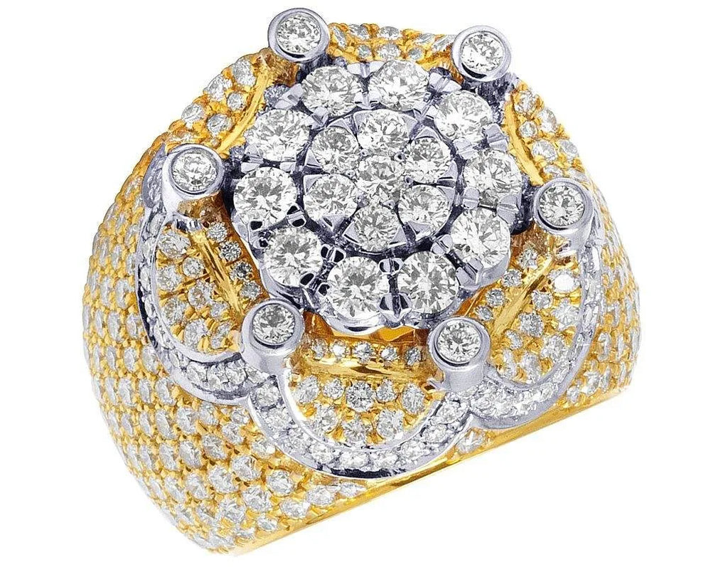 High on Demand Luxury Moissanite Cocktail Ring for Men Women Wedding Concert Club and Street Fashion Available at Price