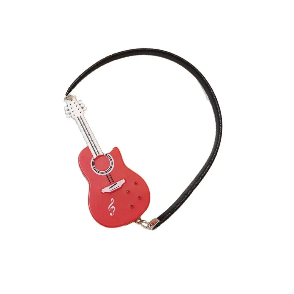 15/20cm Doll Musical Instruments Gift Scene Model Multicolor Miniature Electric Guitar Photo Props Accessories Mini Guitar Model