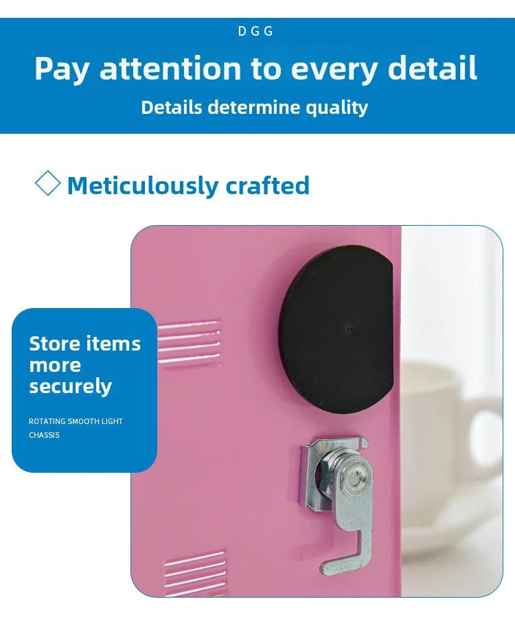 Kids Money Bank with Lock, Mini Metal Safe Box for Cash & Savings, Educational Gift Idea, Wholesale PriceMetal Cash Keeper