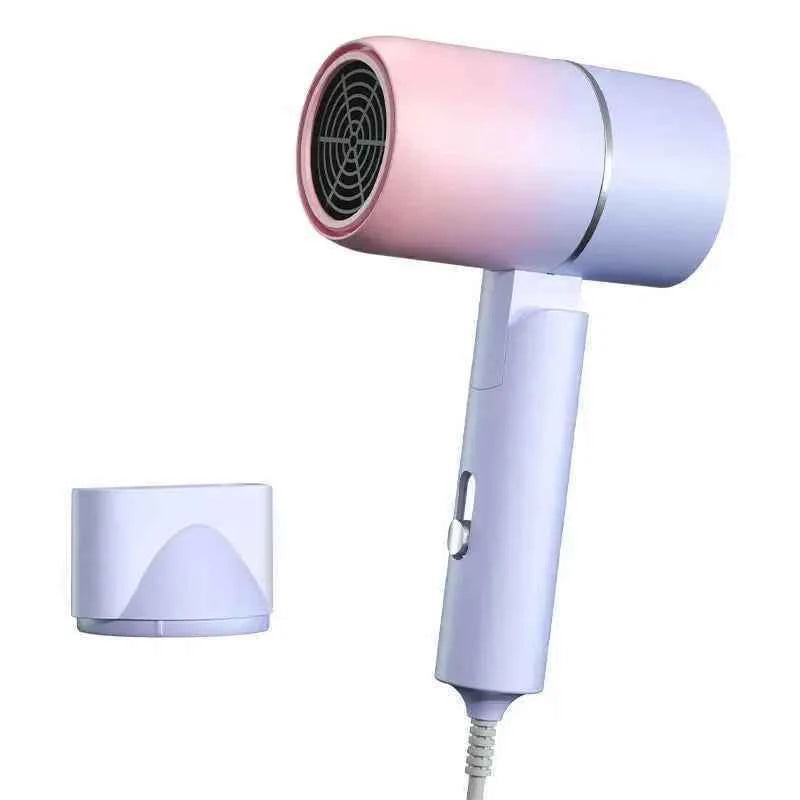 Portable Mini  Folding Hairdryer 220V-240V 750W with Carrying Bag Hot Air Anion Hair Care for Home Travel Hair Dryer Blow Drier