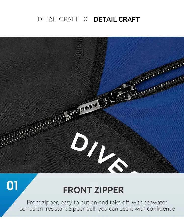 Men Women New Couple Diving Suit One-piece Sunscreen Swimsuit Short-sleeved Shorts 1.5mm Snorkeling Surfing Warm Shorty Wetsuit