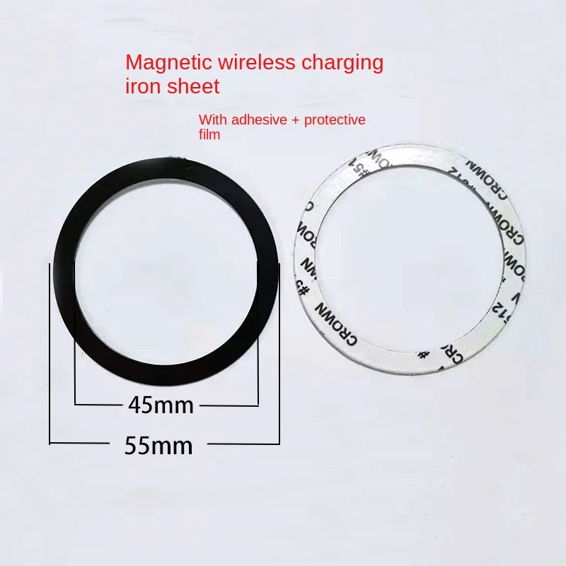 Magnetic Metal Plate For Car Phone Holder Universal Iron Sheet Disk Sticker Mount Mobile Phone Magnet Stand For IPhone