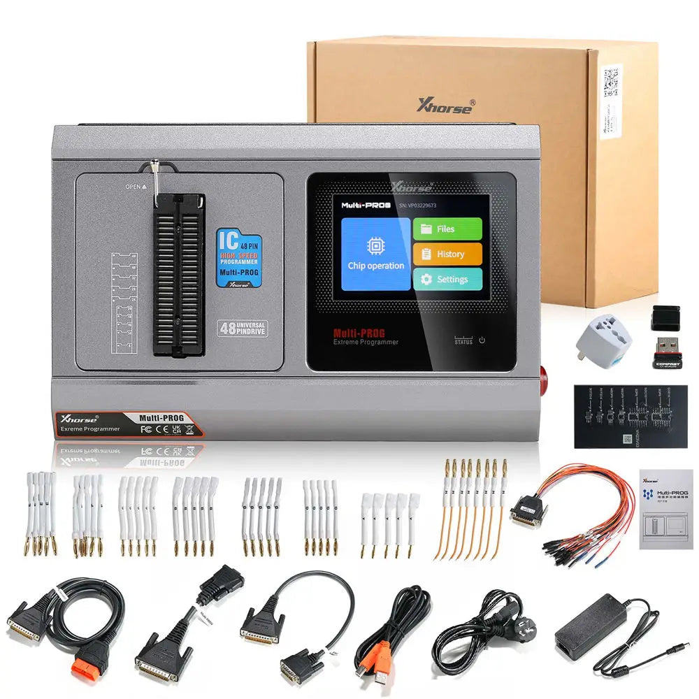Xhorse Multi-Prog Multi Prog ECU TCU Programmer Update Version of VVDI Prog with Free MQB48 License