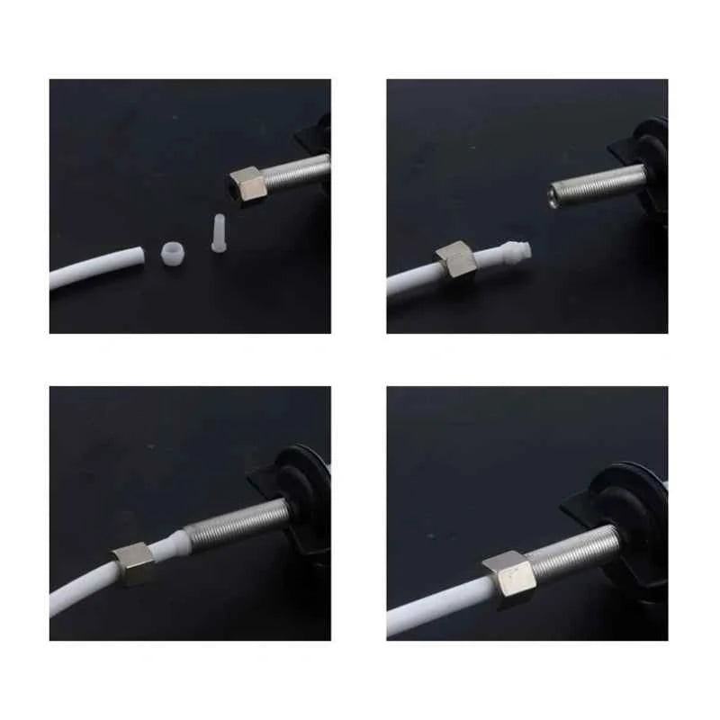 Gooseneck Water Purifier Faucet 1/4" Thread Interface Water Filter Parts Kitchen Direct Drinking Water Reverse Osmosis