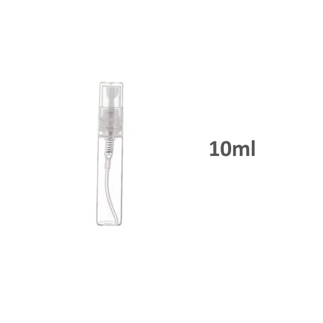 Clear-10ml Color Mini Glass Perfume Refillable Bottle – Travel Spray Tube