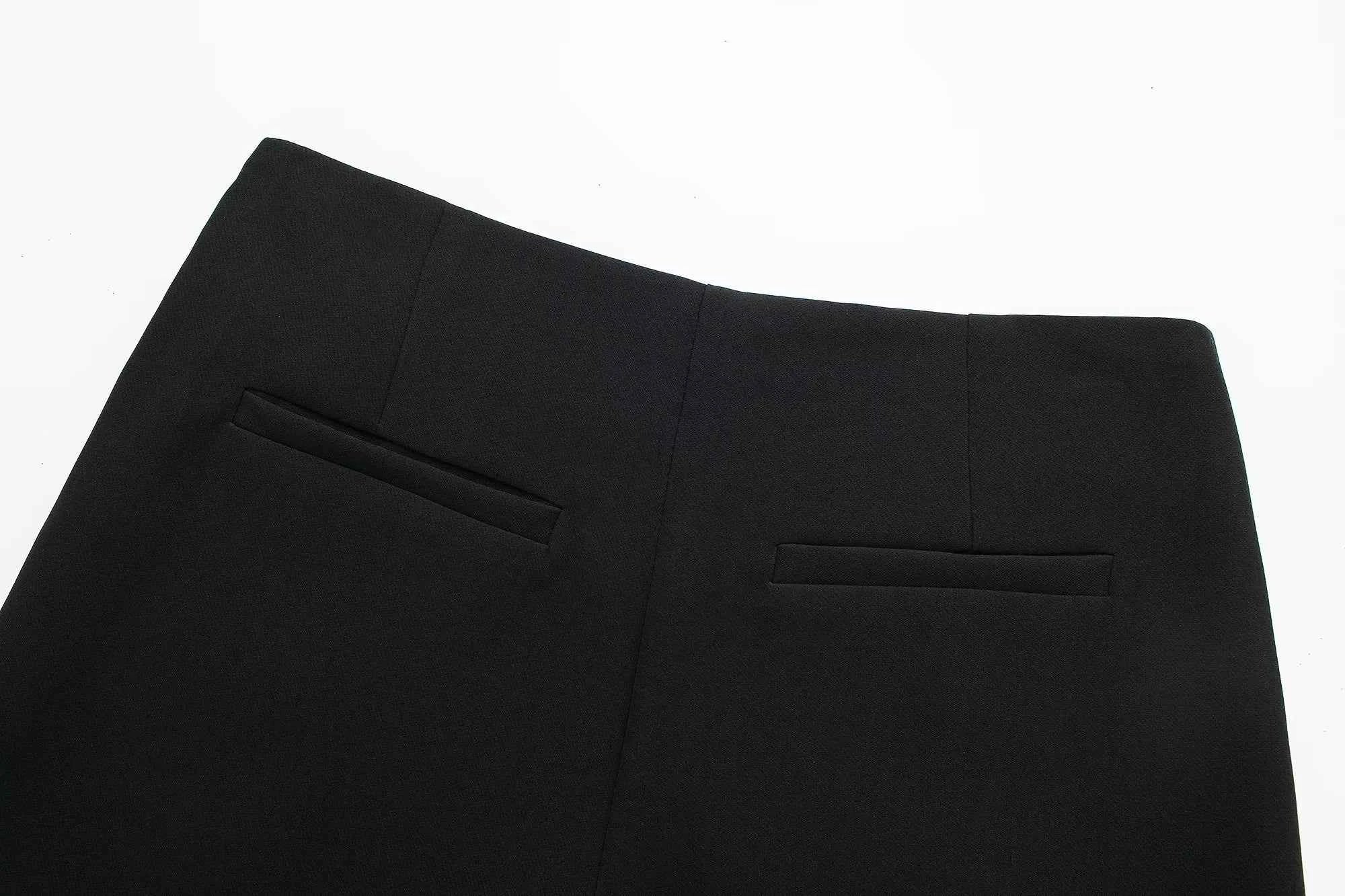 HXAO Women's Skort High Waist Brown Skirt Pants Stylish Summer Pink Black Mini Skirt Shorts Asymmetric Casual Off White Skort
