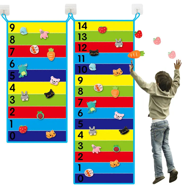 Kids Touch High Carpet Games Bounce Trainer Promote Growth Fun Sports Toy Height Ruler Indoor Outdoor Toys for Children