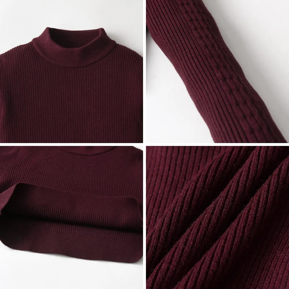 2024 AW Mail's Sister Matching Clothing Women Sleeveless Long Velvet Dress Ladys Knitted Pullover Female Top