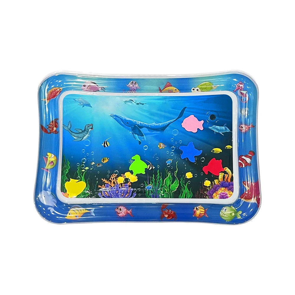 1pc Inflatable PVC Playing Mat Baby Play Water Mat Toddler Pad Kids Early Education Activity Toys Mat Cushion Gift