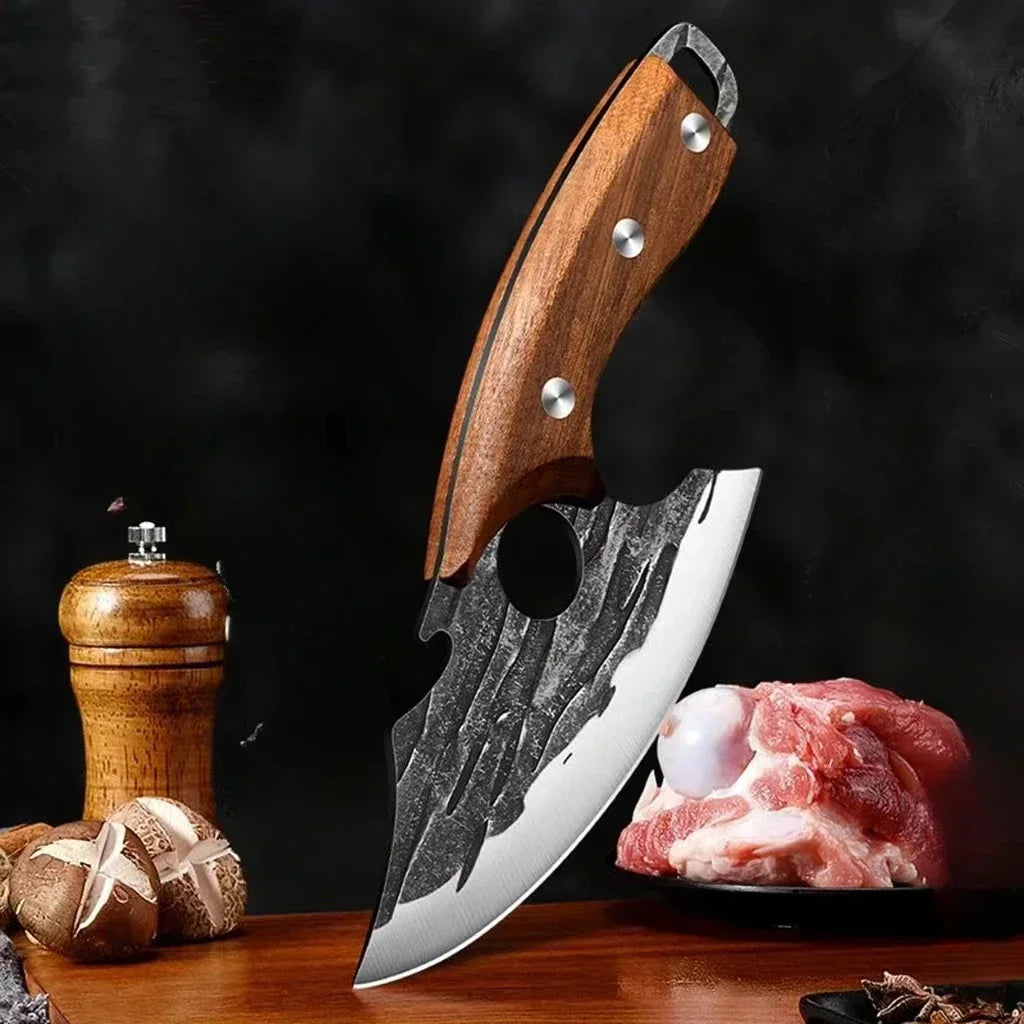 2025new  Pick Bones Dedicated Knife Hand-Forged Meat Cutting Knife Slaughter Professional Meat Selling Knife Chef Cooking Knife