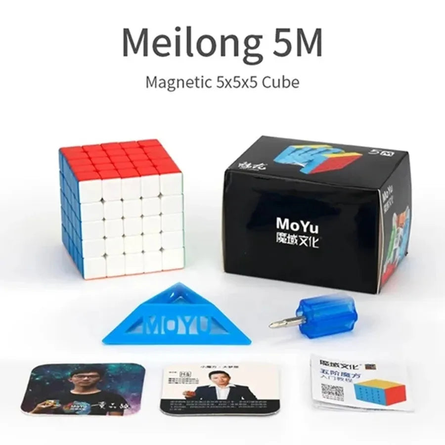 Moyu Meilong Magnetic Magic Cube Series 2M 3M 4M 5M 6M 7M Pyramid Megaminx Professional Cubo Magico Puzzle Toy For Children Gift
