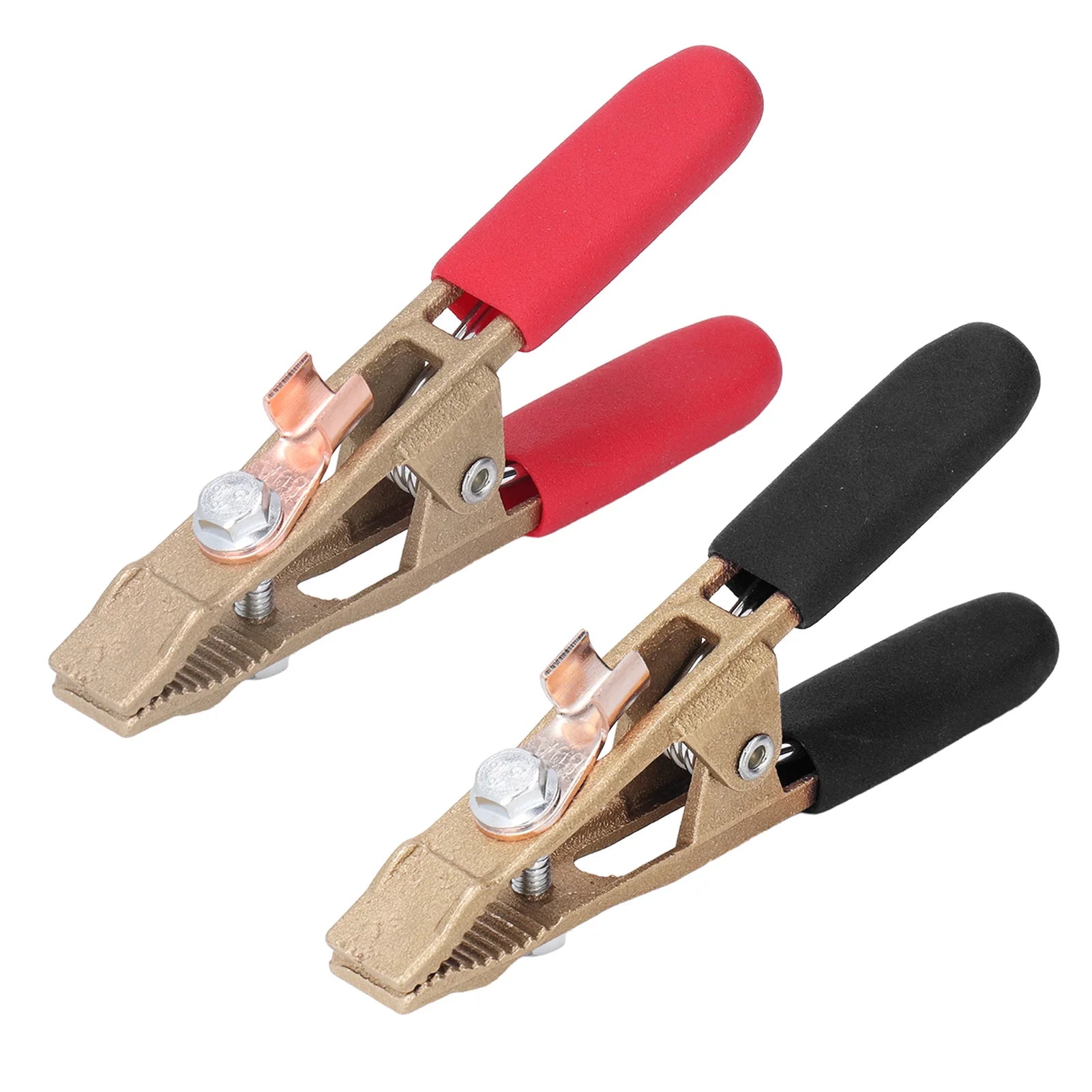 260A Earth Cable Clamp A Shape Earth Wire Clamp Brass Grounding Work Clamp Electric Argon Arc Welding Pliers 260A Welding Pliers