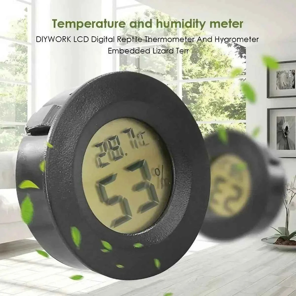 JJYY Mini Home Digital LCD Display Thermometer Hygrometer Indoor High Precision Temperature Sensor