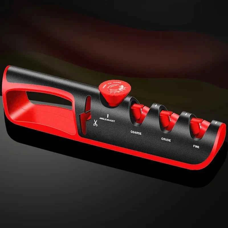 Kitchen Knife Sharpener Adjustable Angle Scissors Knives Sharpening Grinding Machine Whetstone Professional Sharpener Tool