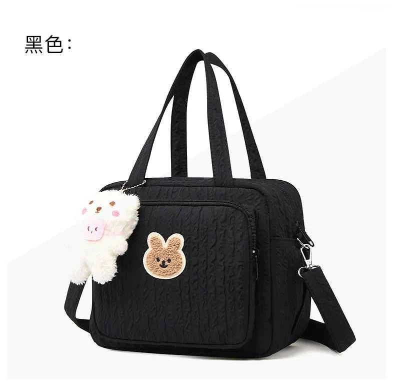 Cotton Mommy Bag Diaper Bags for Baby Cute Handbags Baby Items Organizer Nappy Caddy Bag Maternity Pack Mother Kids