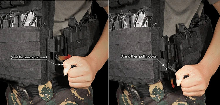 Outdoor Quick Dismantling Tactical Vest Outdoor Equipment 6094 Tactical Vest CS Training Equipment