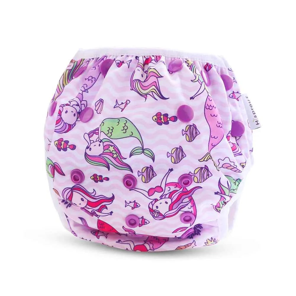Infant Swimming Washable Trunk/Swim Diaper Swimsuit Boy Swim Diapers/Newborn Baby Girl Swimwear 0 1 2 Years