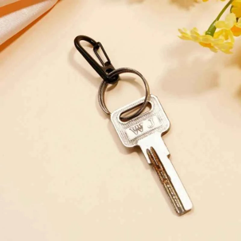 5/10pcs Lobster Clasp Buckle Keychain Carabiners Outdoor Camping Buckles Alloy Spring Snap Hooks Keychains Tool Clips