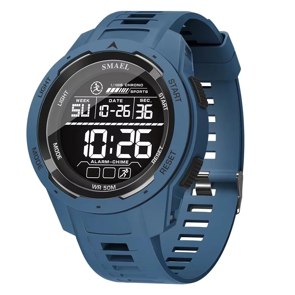 New SMAEL 8105 Watches Camo Strap Military Sport Watch for Men Clock Fashion Digital Wristwatch Waterproof Shockproof Watches