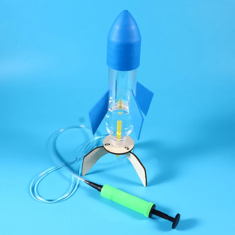 DIY Rocket Sprinklers Toys Water Splash Rocket Outdoor Water Play Toy DIY Science Experiment Kit & Education Model Toy For Gift