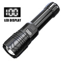 3000000LM Super Bright Flashlight Built-in Battery Rechargeable LED Flashlights High Power Torch Lamp for Camping Lantern