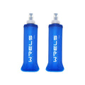 WRELS Folding Water Bottle TPU BPA-Free Collapsible Soft Flask Outdoor Sport Hiking Camping Running Portable Soft Water Bottle