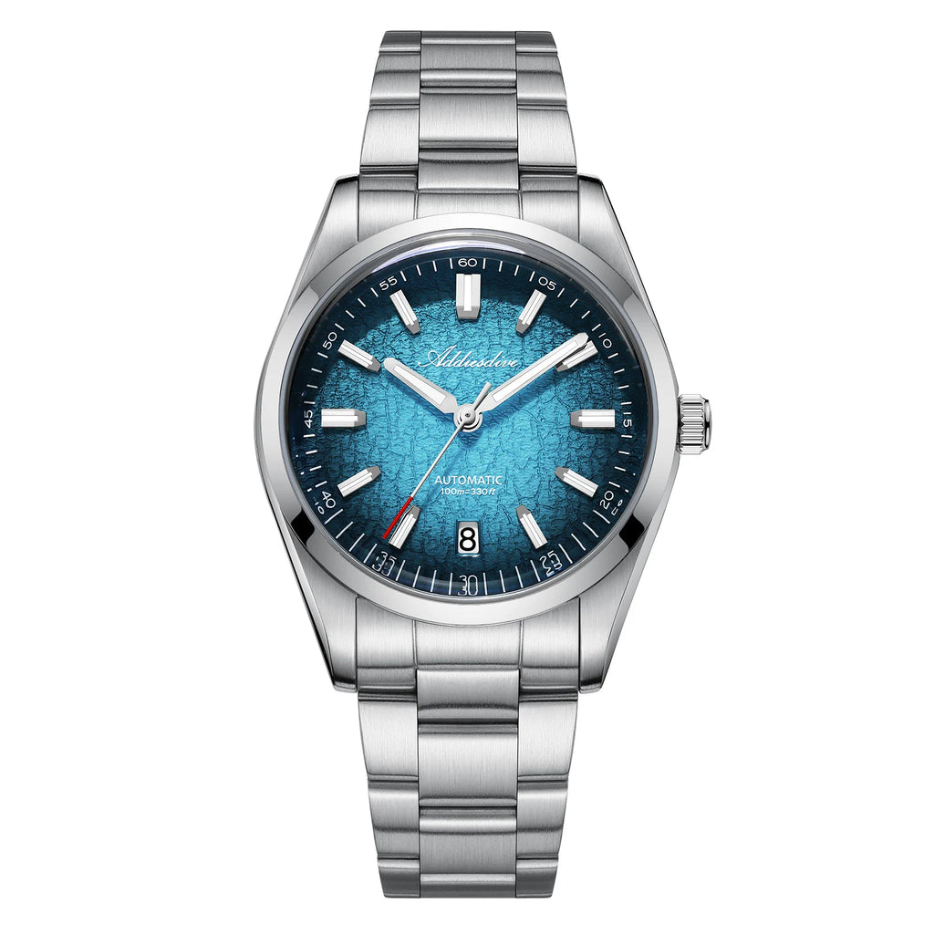 ADDIESDIVE Automatic Watch for Men Dress Mechanical Wristwatch Waterproof 100M Stainless Steel Luxury NH35 Automatic Watches Man