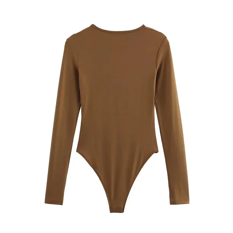 MUJER Black Bustier Bodys for Women Sexy Extreme Bodysuit Women Long Sleeve Bodysuits Woman One Pieces Summer Tops Woman 2025