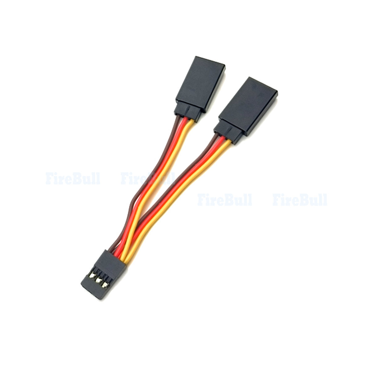 1 2pcs /5pcs 90mm Servo Splitter Cable,1 Male to 2 Female JR Style Servo Y Harness Cables Extension Lead Wire for RC Car Drone