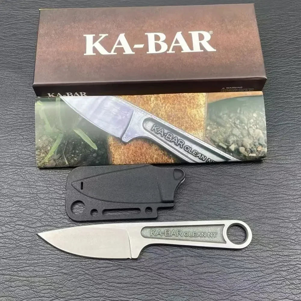2025 new KB 1119 Straight Knife Wilderness Survival Tactical Tool Portable Outdoor Knife Sheath Multifunctional Stainless