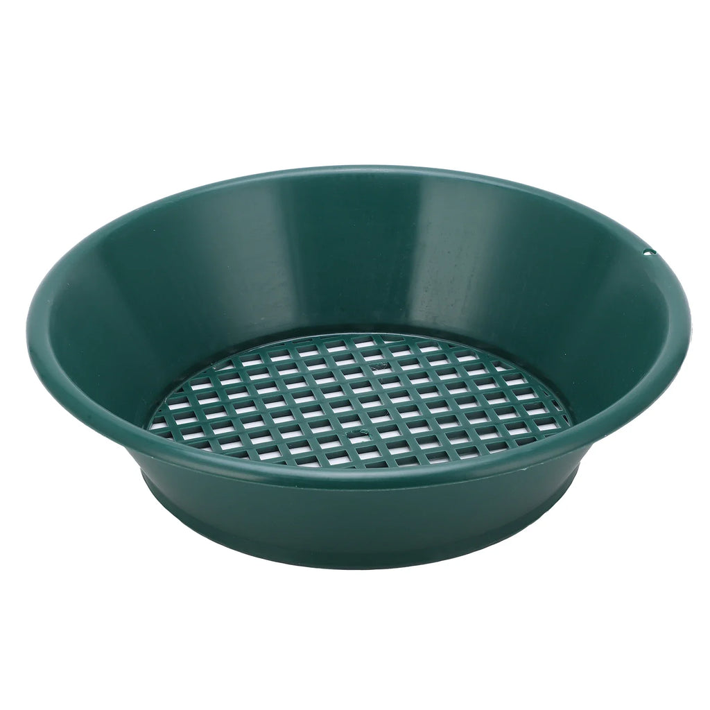 350mm Gold Pan Screen Sifting Tray Manual Gold Washing Tool Accessory for Panning Mining Gold Washing Pan Mine Gold Pan Gold Pan