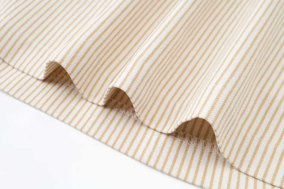 AS SS26 pinstripe denim collection patch girl clothing family matching boys baby clothes