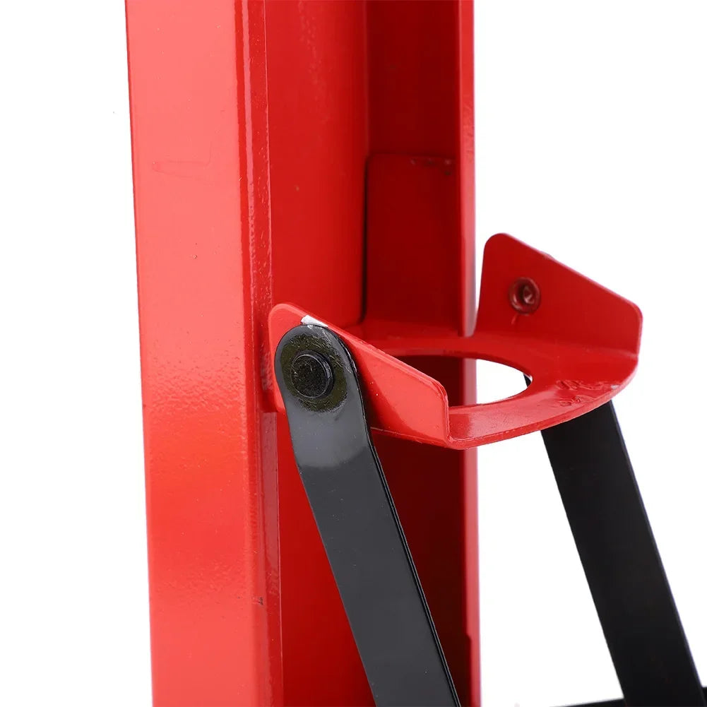 500ML Can Crusher Red Steel Rubber Handle Plastic Bottle Recycling Tool with Opener Steel Bottle Crusher Plastic Bottle Crusher