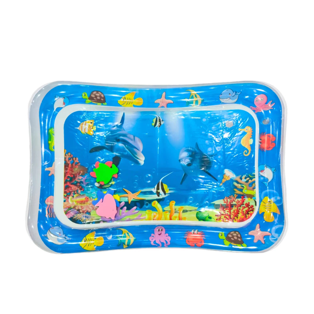 1pc Inflatable PVC Playing Mat Baby Play Water Mat Toddler Pad Kids Early Education Activity Toys Mat Cushion Gift