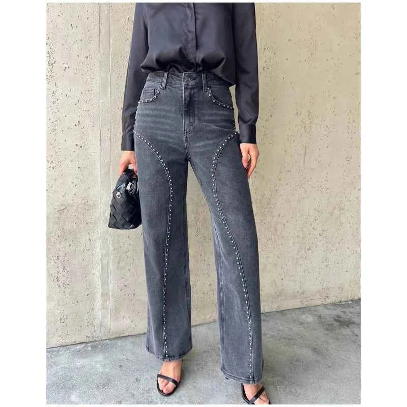 Cropped Lace-up Blue Casual Trench Coat Women Lapel Long Sleeve Wide Shoulder Windbreaker Jacket Fall Commute Daily Streetwear