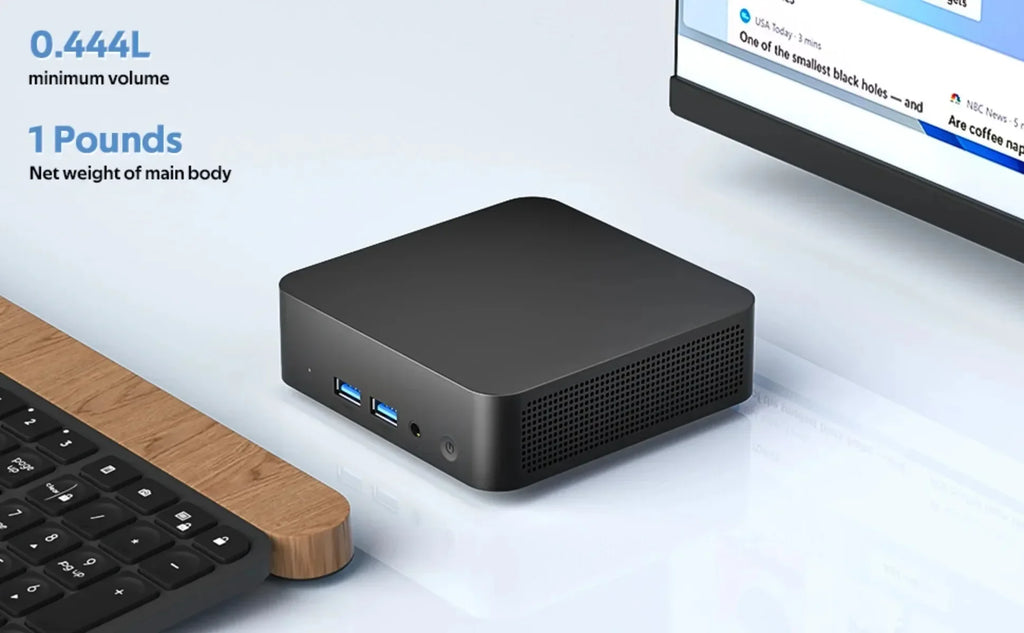 NEW Intel I9-10980HK/N150 Portable Mini PC Computer Windows 11 32GB DDR4 1/2TB SSD Gaming Computer WiFi 6 Office Mini Desktop