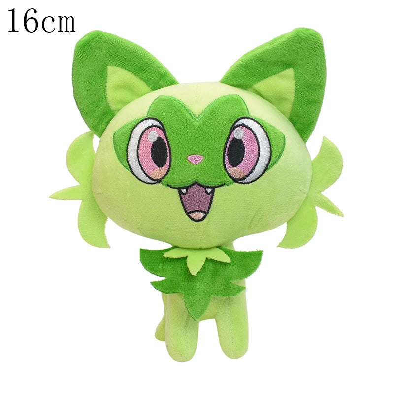 New Pokemon Snivy Abra Treecko Plush Kawaii Eevee Charizard Pikachu Genger Jirachi Blastoise Doll Aerodactyl Wholesale Gifts
